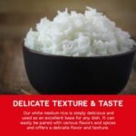 SEKKA Extra Fancy Medium Grain white Rice - Japanese Premium quality uncooked Rice | Milled Rice, Sweet and Chewy | Low Fat, Perfect for Authentic Asian Cuisine, 15 lb -(Pack of 1) : Other Products : Grocery & Gourmet Food - Image 5
